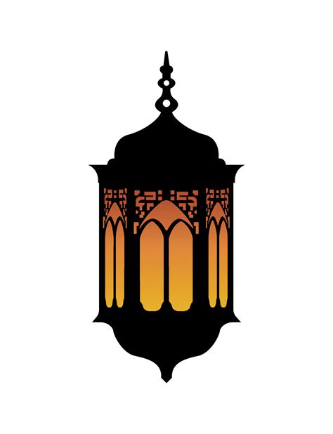 Vintage Decorative Lantern Silhouette Islamic Ramadan Eid Lamp 6824679