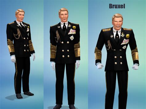 Army Service Uniform The Sims 4 P1 Sims4 Clove Share Asia Tổng Hợp