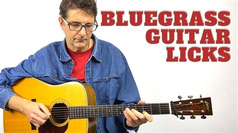Bluegrass Lead Guitar Licks Youtube