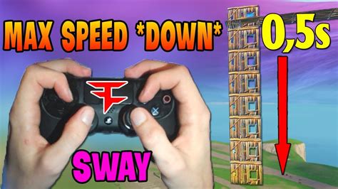 Faze Sway Shows Stream His Maximum Building And Editing Speed