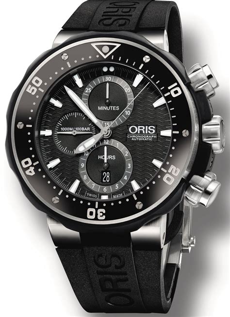 Oris Watch Prodive Chronograph Date Set 01 774 7683 7154 Set Watch