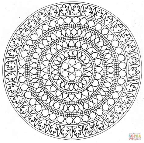 Mandala coloring pages give you peace of mind mandala coloring pages are relaxing: 29 Printable Mandala & Abstract Colouring Pages For ...