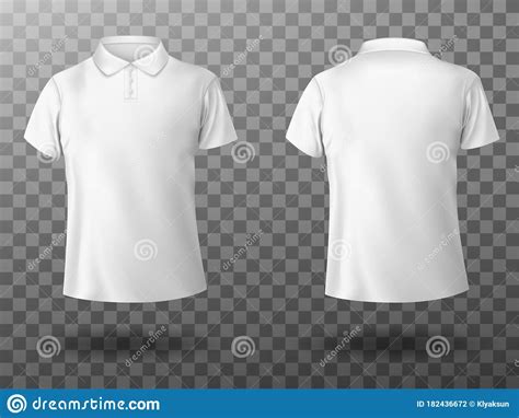 White Shirt Template Front And Back