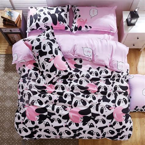 wholesale bw panda bedding set cotton bed sheetbedspread