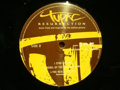 The reason music affects us the way it does is still a mystery, but that shouldn't stop you from enjoying it. TUPAC / RESURRECTION (MUSIC FROM AND INSPIRED BY THE MOTION PICTURE) (US-2LP) - SOURCE RECORDS ...