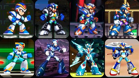 Evolution Of Mega Man X Armors Youtube