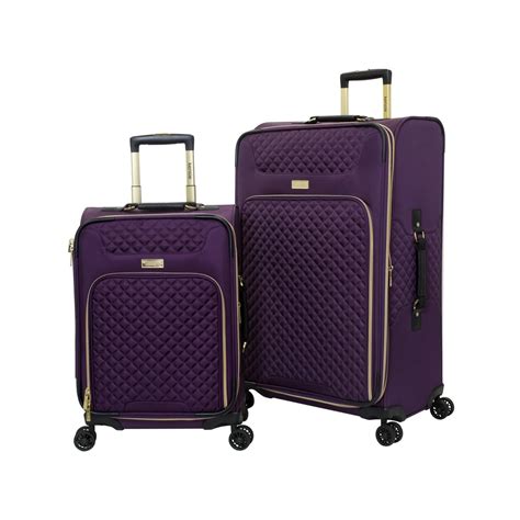 Kensie 2 Piece Softside Expandable Dual Spinner Luggage Set Walmart