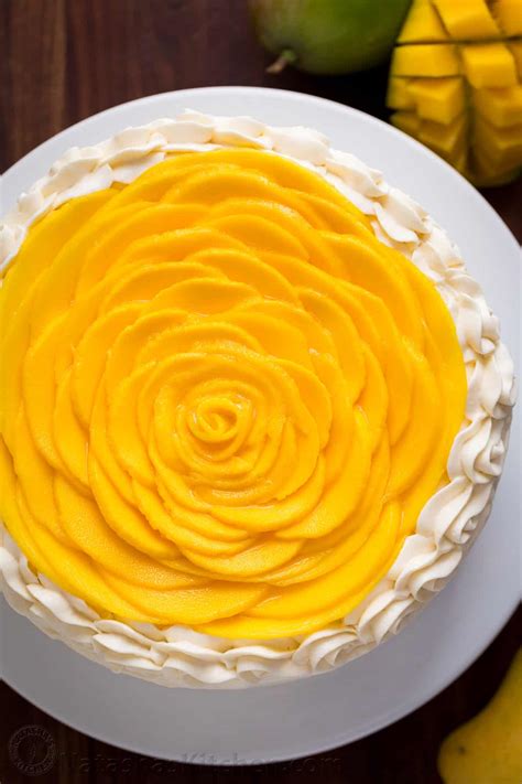 Mango Cake Recipe Video Natashaskitchen Com