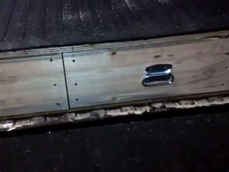 Some of the techniques and tools you are describing might not necessarily be learned at the point the tool box would be made. homemade truck tool box - YouTube