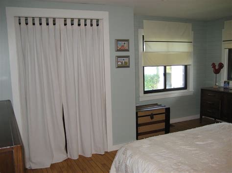 Speaking of rooms, there are actually quite a few possibilities to take into consideration, especially given how flexible and versatile curtains are. cream curtains | Closet curtains, Room organization ...