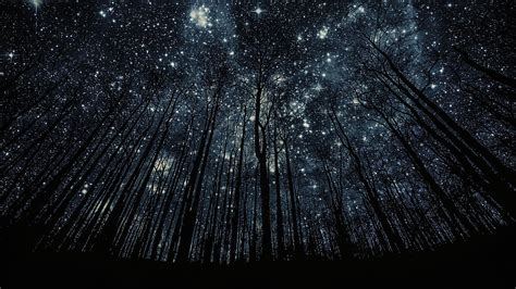 Night Sky Full Of Stars Hd Wallpaper 1920 X 1080 Hd Wallpapers