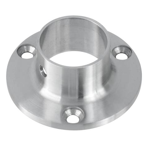 1 X 2 Satin Brushed Stainless Steel Railings Wall Flange 1 Od 44