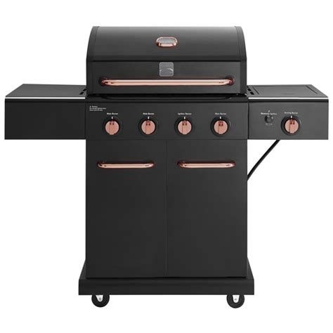 Kenmore 4 Burner With Searing Side Burner Propane Gas Grill In Black