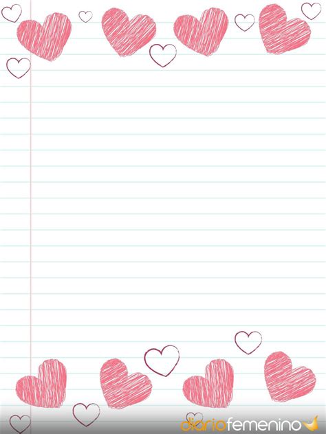 Plantilla De Carta De Amor Para Descargar Gratis En Word Retro