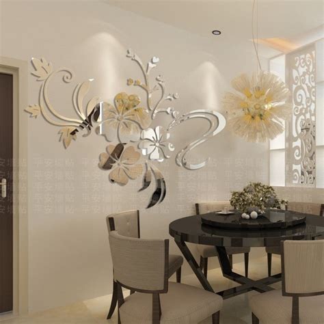Mirror Walls Mirror Effect Wallpaper And Stickers Home