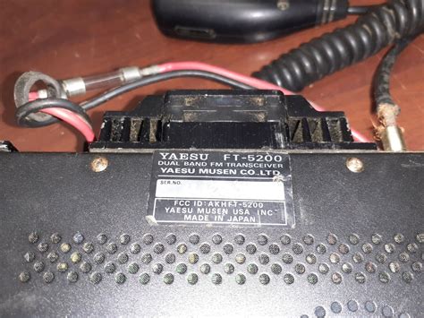 Yaesu Ft 5200 Dual Band Fm Transceiver C X Ebay