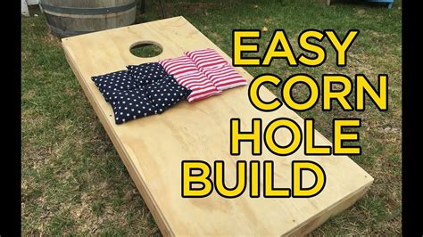 Cornhole Build That Will Blow Your Mind Diy Corn Hole Board Youtube