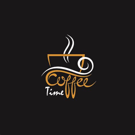 Every coffee shop owner should aware of the importance of a slogan for brand image. Best logos coffee design vector 02 free download