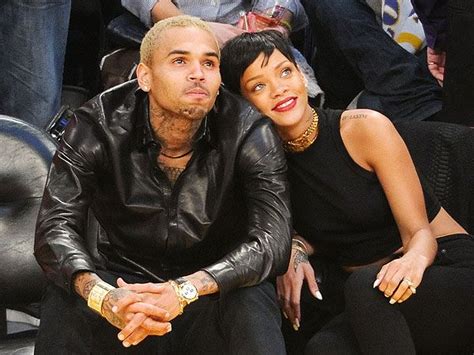 rihanna dating chris brown again singer opens up about their romance