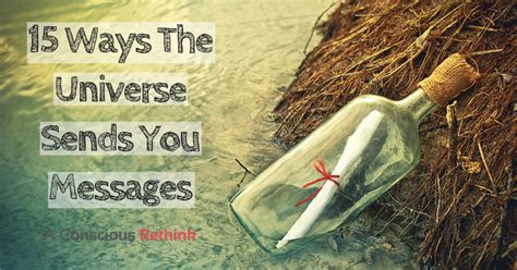 Is there any way to retrieve old messages? 15 Ways The Universe Sends You Messages