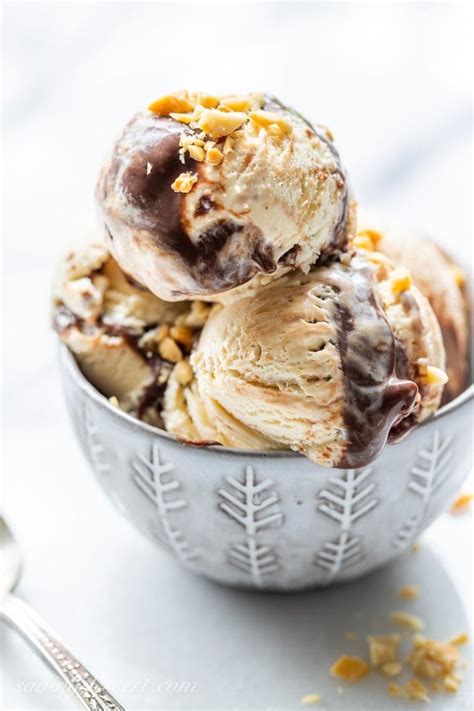 Peanut Butter Fudge Ripple No Churn Ice Cream Saving Room For Dessert