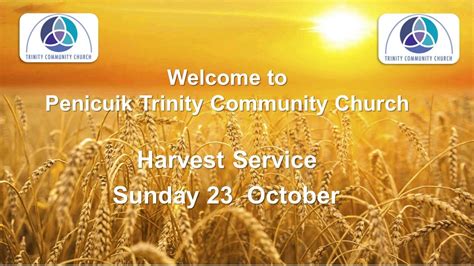 Penicuik Trinity Community Church Whats On Notices 23 October