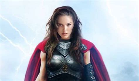 natalie portman spotted on set of thor love and thunder