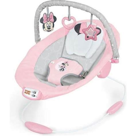 Bright Starts Minnie Mouse Rosy Skies Bouncer In Pink Pink Bouncer Pris