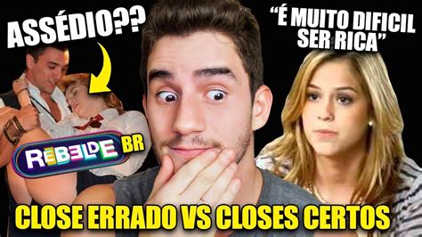 Rebelde Brasil Close Errado Vs Close Certo 👀 Klébio Damas Youtube