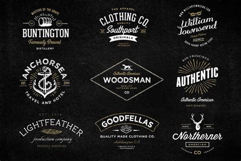Vintage Logo Design Inspiration And Examples Of Retro Logos By Inkbot