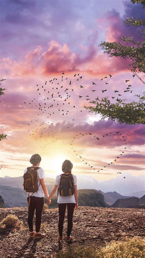 Illüstrasyonlar, çizim, çizimler hakkında daha fazla fikir görün. Couple In Paradise IPhone Wallpaper in 2020 | Wallpaper iphone love, Love wallpapers romantic ...