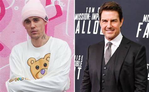 Justin Bieber Challenges Tom Cruise Yet Again Says He D Be A Toast