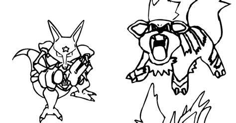 Pokemon Coloring Pages Ready To Fight