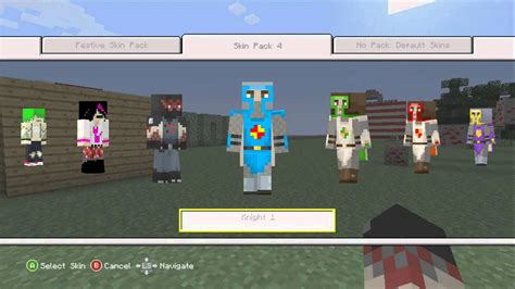Minecraft Xbox 360 Edition Skin Pack 4 Overview And Favorite Skins