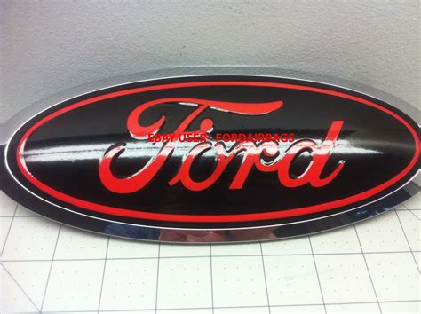 Ford F150 Emblem Overlay Decal 2015 2016 2017 2018 2019 2020 Fx4 Red