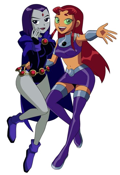Raven And Starfire Dc Comics And 1 More Drawn By Flowers Imh Danbooru