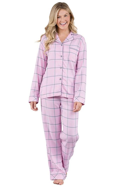Worlds Softest Flannel Boyfriend Pajamas In Worlds Softest Womens