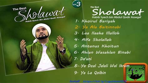 Sholawat Habib Syech Album The Best Sholawat Vol 3 Youtube