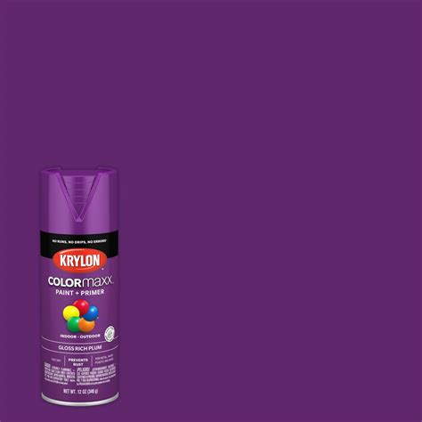 Krylon Purple Spray Paint At