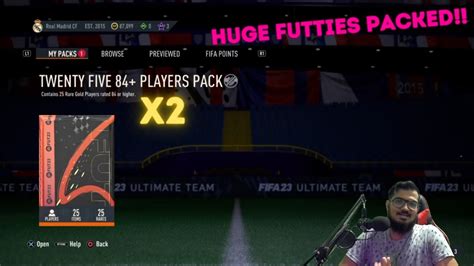 TWENTY FIVE 84 PLAYERS PACK X2 FIFA 23 YouTube