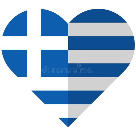 Greek Flag Heart Stock Illustrations 438 Greek Flag Heart Stock