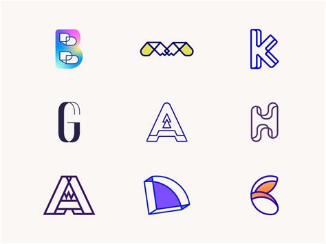My Top Lettermark Logos 2020 In 2021 Lettermark Logos Lettermark Logos