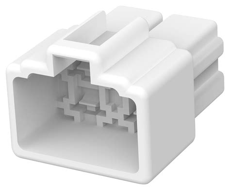172133 1 Amp Te Connectivity Connector Accessory Receptacle Housing