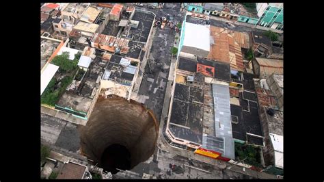 Terrifying Deadly Sinkholes Compilation Natural Disasters Youtube