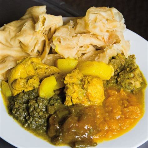 Curry With “buss Up Shut” Are A Trini Staple Photo Courtesy Foodie Nation Tt Trinidad Recipes