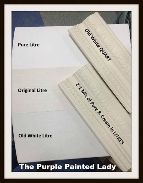 Difference In Pure White Original And Old White Chalk Paint Facebook