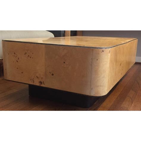 Episode 1 i'm great at it. Henredon Scene Two Coffee Table in Olive Burl | Chairish