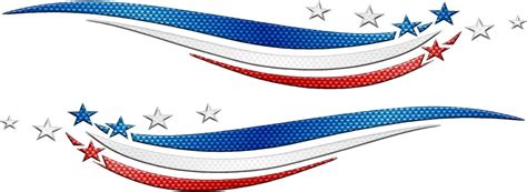 Stars And Stripes Red White Blue Truck Graphics Xtreme Digital Graphix