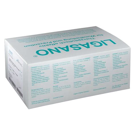 Ligasano® wundverband weiss steril 0,4 cm x 1,5 cm x 100 cm verband, 14 st. LIGASANO KLEINPACK 24X16X2 5 St - shop-apotheke.at