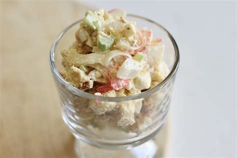 Imitation Crab Salad Recipe With Cream Cheese Easy Seafood Crab Salad
